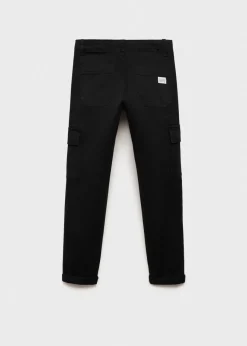 Dzieci MANGO Spodnie*Spodnie cargo straight fit