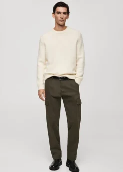 MANGO Spodnie*Spodnie cargo straight fit