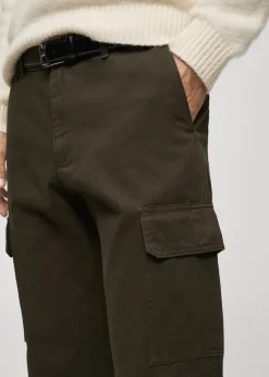 MANGO Spodnie*Spodnie cargo straight fit