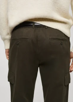 MANGO Spodnie*Spodnie cargo straight fit