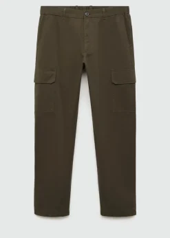 MANGO Spodnie*Spodnie cargo straight fit