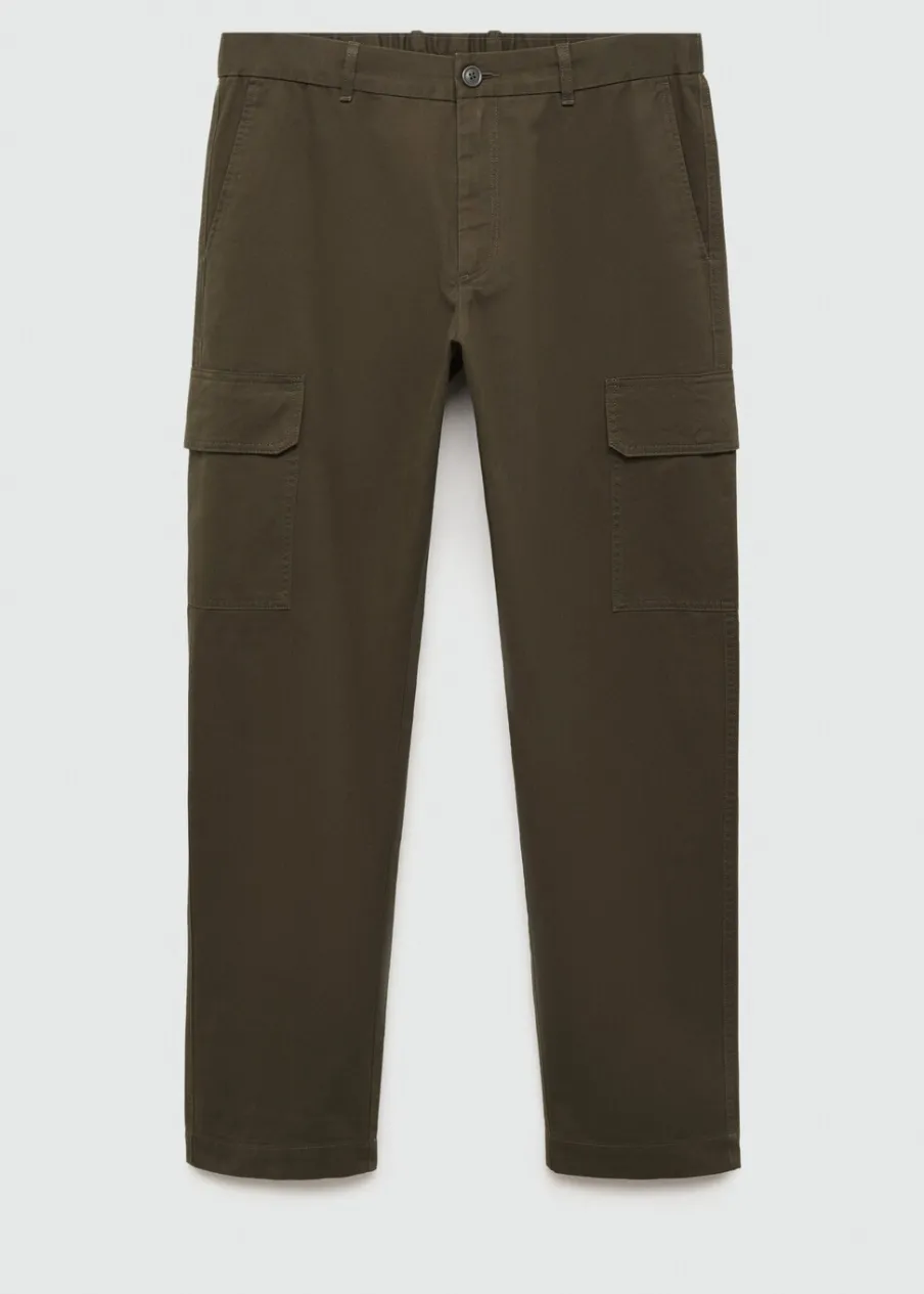 MANGO Spodnie*Spodnie cargo straight fit