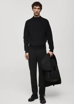 MANGO Spodnie*Spodnie cargo z tkaniny termoregulacyjnej comfort strech