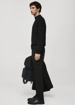 MANGO Spodnie*Spodnie cargo z tkaniny termoregulacyjnej comfort strech