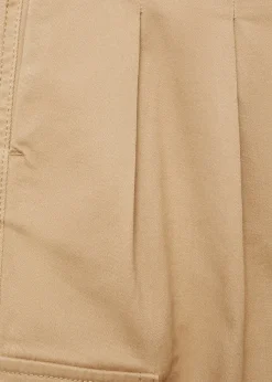 Dzieci MANGO Spodnie*Spodnie cargo z zaszewkami