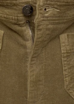 MANGO Dżinsy*Spodnie Catherin culotte ze sztruksu