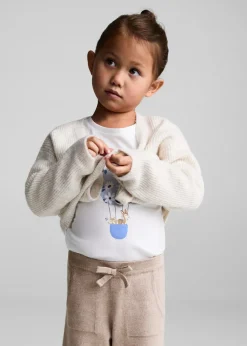 Dzieci MANGO Spodnie*Spodnie culotte z dzianiny