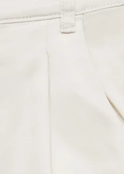 Dzieci MANGO Spodnie*Spodnie culotte z zaszewkami