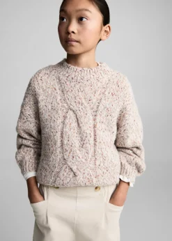 Dzieci MANGO Spodnie*Spodnie culotte ze sztruksu