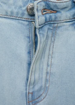 MANGO Dżinsy*Spodnie dżinsowe flare crop