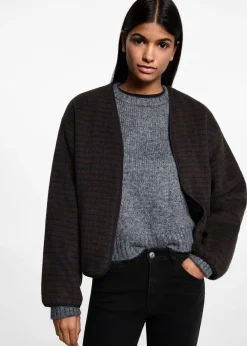 MANGO Dżinsy*Spodnie dżinsowe flare crop