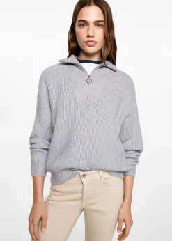 MANGO Dżinsy*Spodnie dżinsowe flare crop