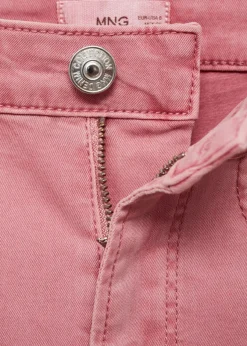 MANGO Dżinsy*Spodnie dżinsowe flare crop