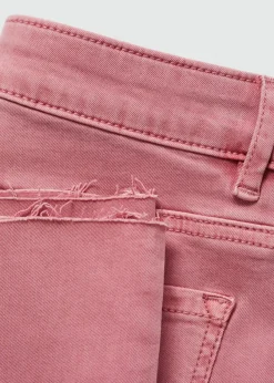 MANGO Dżinsy*Spodnie dżinsowe flare crop