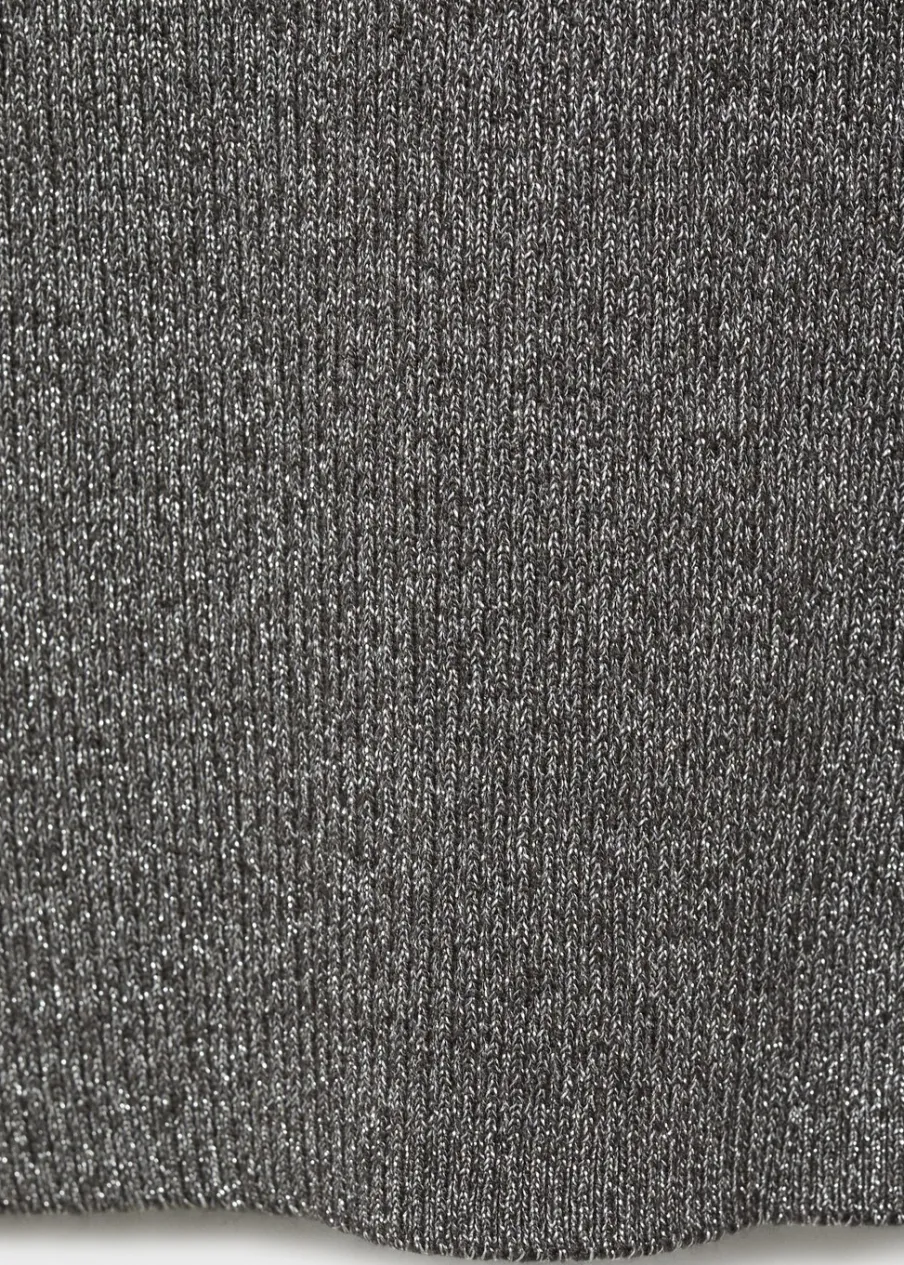 Dzieci MANGO Spodnie*Spodnie flare z lureksu