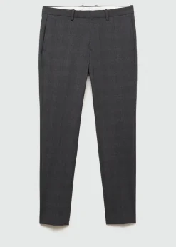 MANGO Spodnie|Spodnie*Spodnie garniturowe París super slim fit