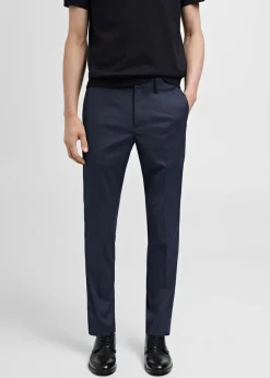 MANGO Spodnie*Spodnie garniturowe París super slim fit