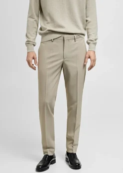 MANGO Spodnie|Spodnie*Spodnie garniturowe París super slim fit