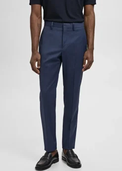 MANGO Spodnie|Spodnie*Spodnie garniturowe París super slim fit