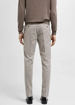 MANGO Spodnie*Spodnie garniturowe París super slim fit