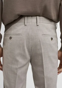 MANGO Spodnie*Spodnie garniturowe París super slim fit