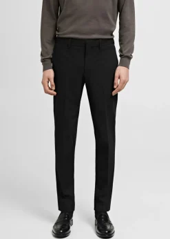 MANGO Spodnie|Spodnie*Spodnie garniturowe París super slim fit