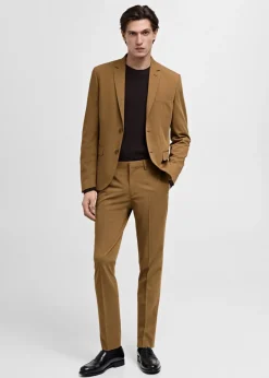 MANGO Spodnie|Spodnie*Spodnie garniturowe París super slim fit