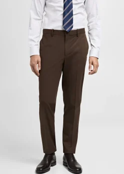 MANGO Spodnie|Spodnie*Spodnie garniturowe París super slim fit