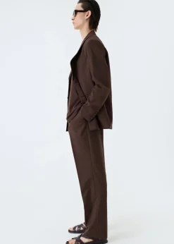 MANGO Spodnie*Spodnie garniturowe regular fit z zaszewkami