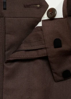 MANGO Spodnie*Spodnie garniturowe regular fit z zaszewkami