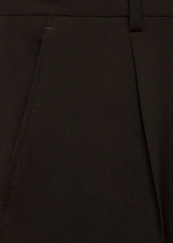 MANGO Spodnie|Spodnie*Spodnie garniturowe regular fit z 100% wełny