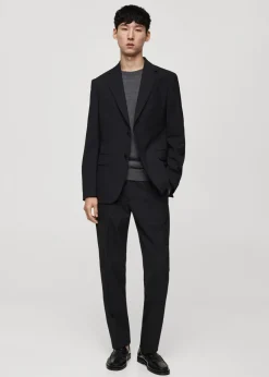 MANGO Spodnie|Spodnie*Spodnie garniturowe slim fit z 100% wełny dziewiczej