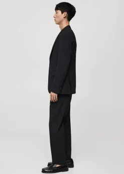 MANGO Spodnie|Spodnie*Spodnie garniturowe slim fit z 100% wełny dziewiczej