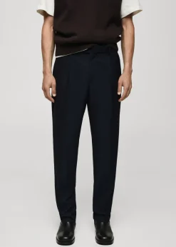 MANGO Spodnie|Spodnie*Spodnie garniturowe slim fit