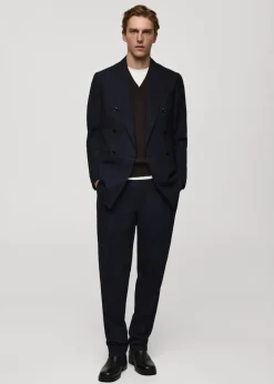 MANGO Spodnie|Spodnie*Spodnie garniturowe slim fit