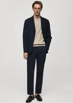 MANGO Spodnie*Spodnie garniturowe slim fit