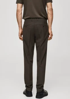 MANGO Spodnie|Spodnie*Spodnie garniturowe z niegniotącej się tkaniny wełnianej