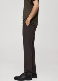 MANGO Spodnie|Spodnie*Spodnie garniturowe z niegniotącej się tkaniny wełnianej