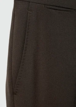 MANGO Spodnie|Spodnie*Spodnie garniturowe z niegniotącej się tkaniny wełnianej