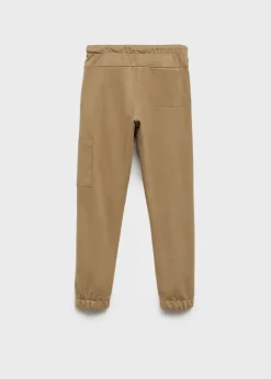 Dzieci MANGO Joggersy*Spodnie joggersy bawełniane