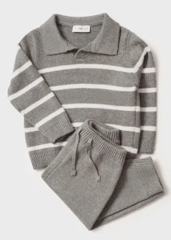 Dzieci MANGO Spodnie*Spodnie joggersy z dzianiny