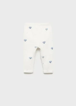 Dzieci MANGO Spodnie|Spodnie*Spodnie joggersy z nadrukiem