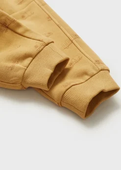 Dzieci MANGO Spodnie*Spodnie joggersy z nadrukiem