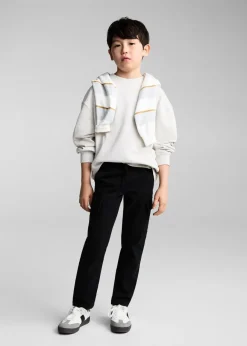 Dzieci MANGO Spodnie*Spodnie o prostym kroju cargo