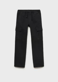 Dzieci MANGO Spodnie*Spodnie o prostym kroju cargo