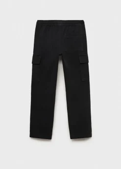 Dzieci MANGO Spodnie*Spodnie o prostym kroju cargo