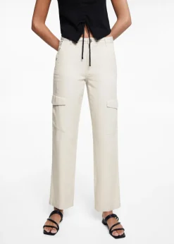 MANGO Dżinsy|Spodnie*Spodnie o prostym kroju cargo