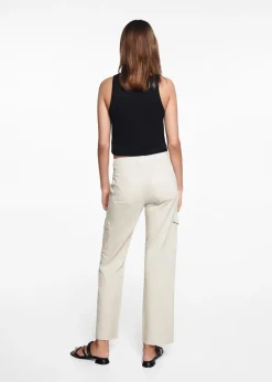 MANGO Dżinsy|Spodnie*Spodnie o prostym kroju cargo