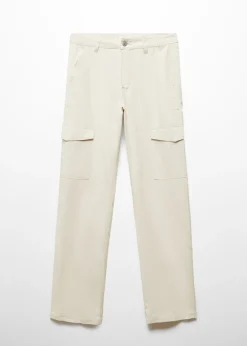 MANGO Dżinsy|Spodnie*Spodnie o prostym kroju cargo