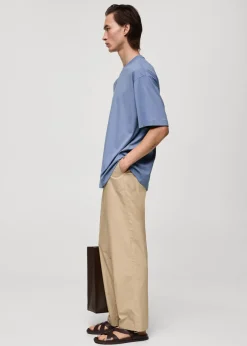 MANGO Spodnie*Spodnie o regularnym kroju 100% bawełna